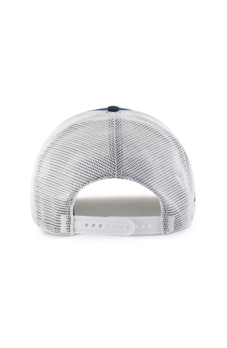 '47 Men's '47  Navy Dallas Cowboys Foundation Trucker Hitch Adjustable Hat, Alternate, color, Navy