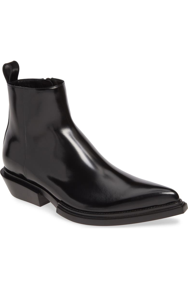 Balenciaga Santiag Zip Boot, Main, color,
