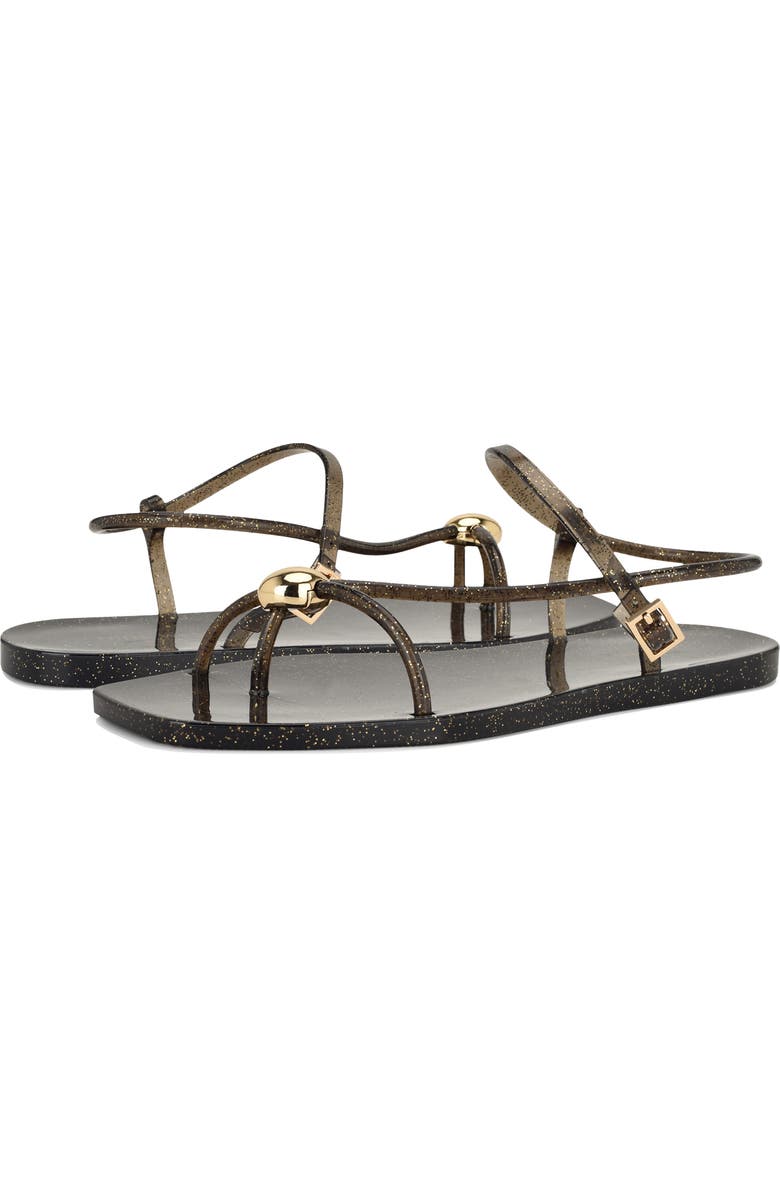 Nine West Shells Ankle Strap Jelly Sandal, Alternate, color,