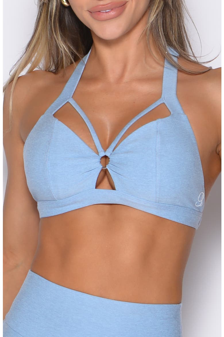 Iron Edge Bra, Main, color, Blue Mist