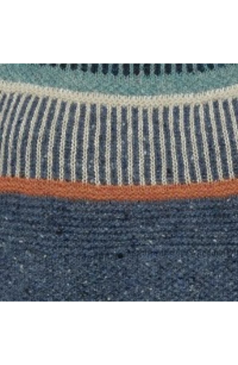 Celtic & Co. Statement Donegal Wool Sweater, Alternate, color, Indigo