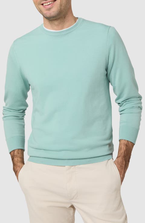 Fine Gauge Wool Crewneck Sweater