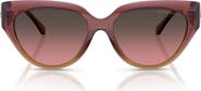 Michael Kors 55mm Gradient Cat Eye Sunglasses