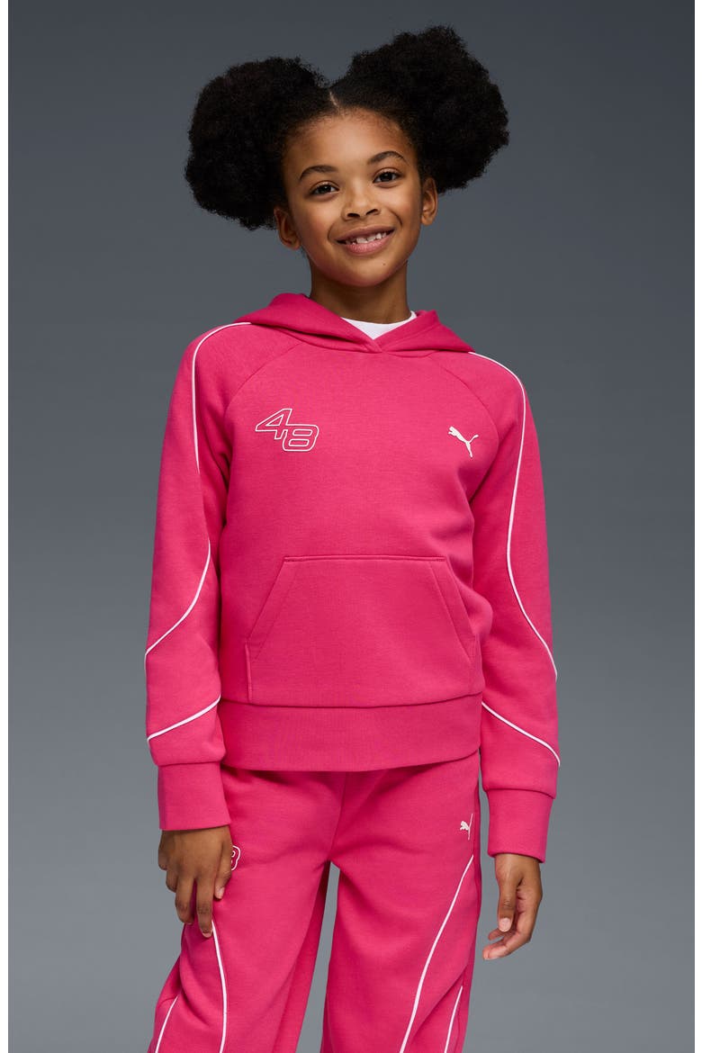 Kids' Sport Pack Cotton Blend Fleece Hoodie, Alternate, color, BRIGHT PINK