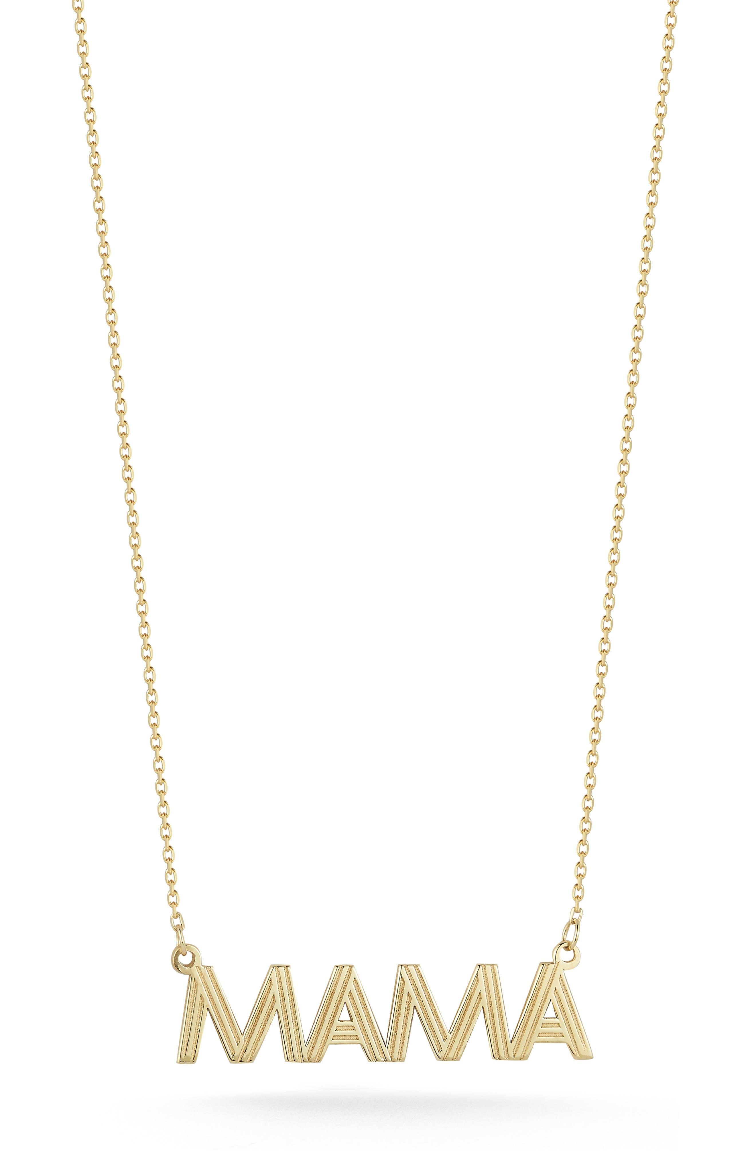 Ember Fine Jewelry 'Mama' Pendant Necklace