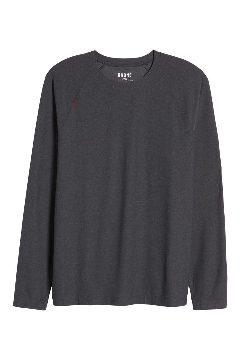 Reign Long Sleeve T-Shirt, Alternate, color, BLACK HEATHER