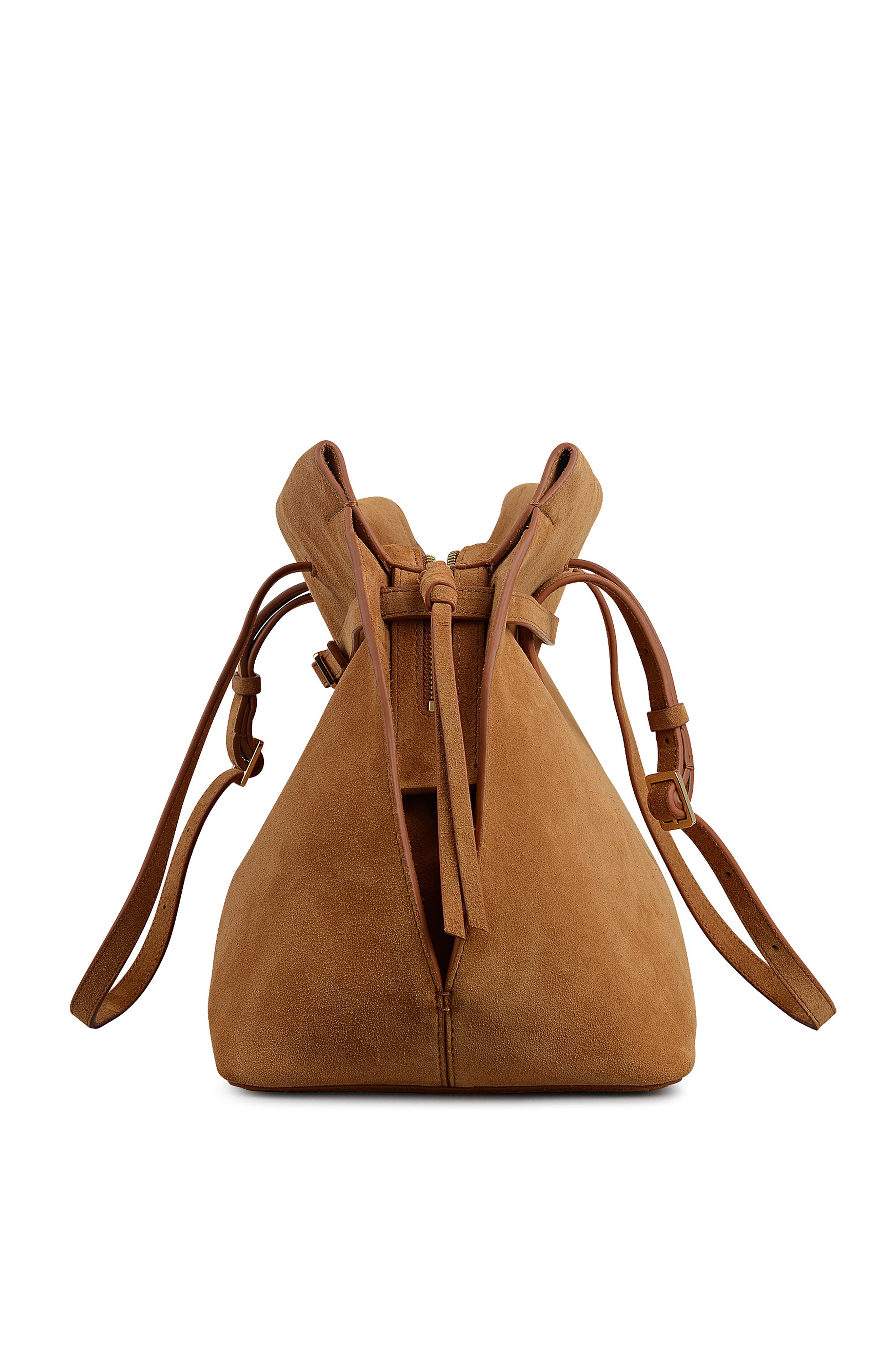 Radley The Christina - Suede Large Ziptop Shoulder Bag, Alternate, color, 