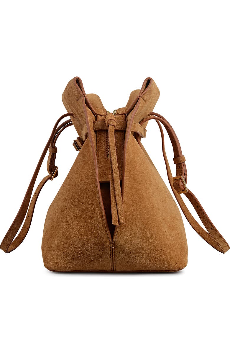 Radley The Christina - Suede Large Ziptop Shoulder Bag, Alternate, color,