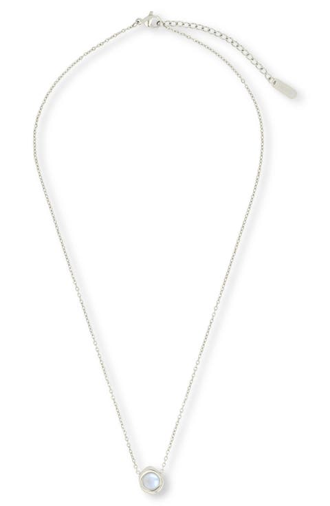Joan Drop Pearl Pendant Necklace