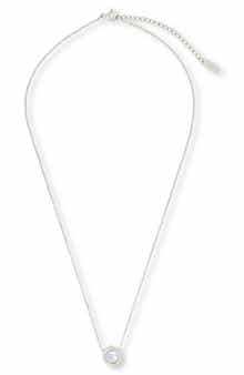 Sterling Forever Joan Drop Pearl Pendant Necklace