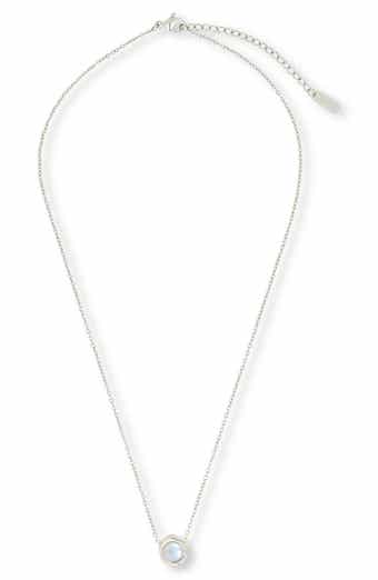 Sterling Forever Joan Drop Pearl Pendant Necklace