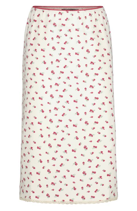 Kids' Printed Maxi Skirt