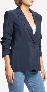 Cinq à Sept Khloe Tumbled Woven Blazer