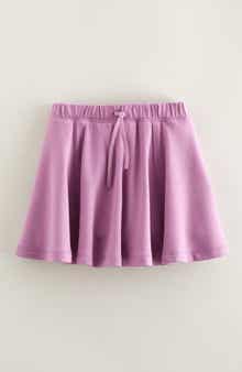 Zella Girl Kids' Step Up Fleece Skort