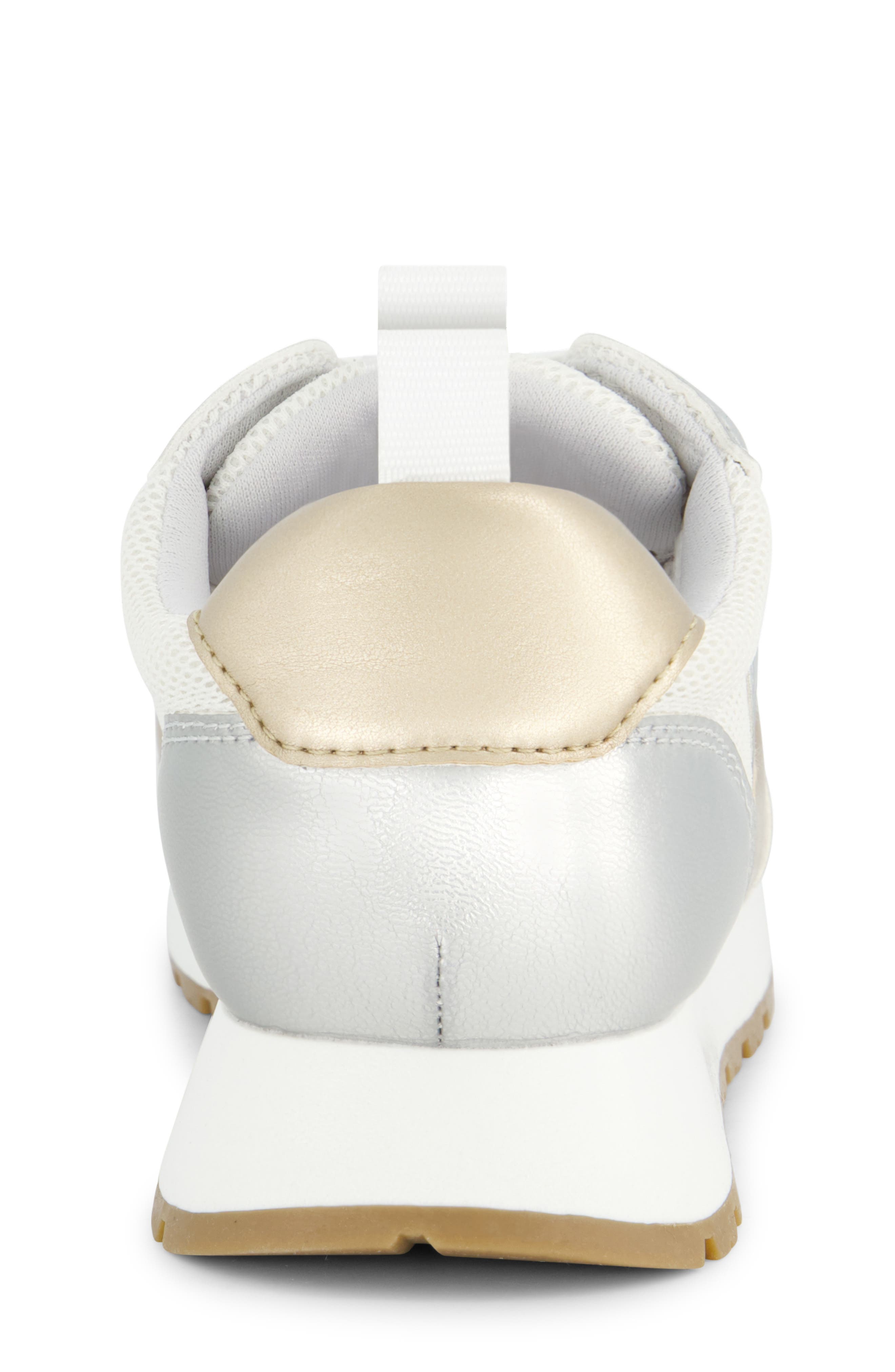SAM & LIBBY Kids' Rosa Randal Metallic Sneaker, Alternate, color, White