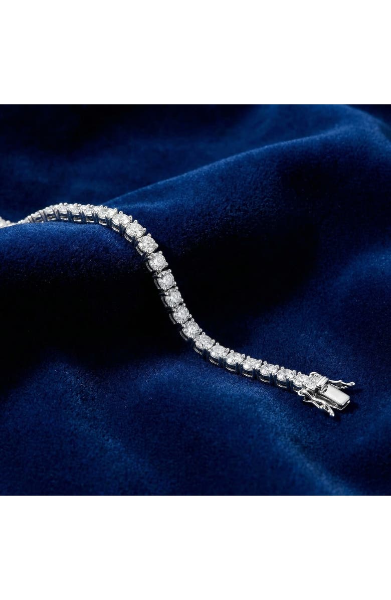 Bliss Diamond 11 Ct T.W. Lab Grown Diamond Tennis Bracelet 14K Gold 7", Alternate, color, 14K White Gold