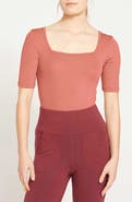 Universal Standard Foundation Short Sleeve Top
