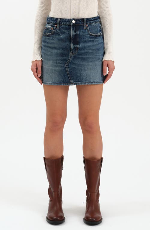 Daze Malibu Mini Skirt In Authentic In Blue