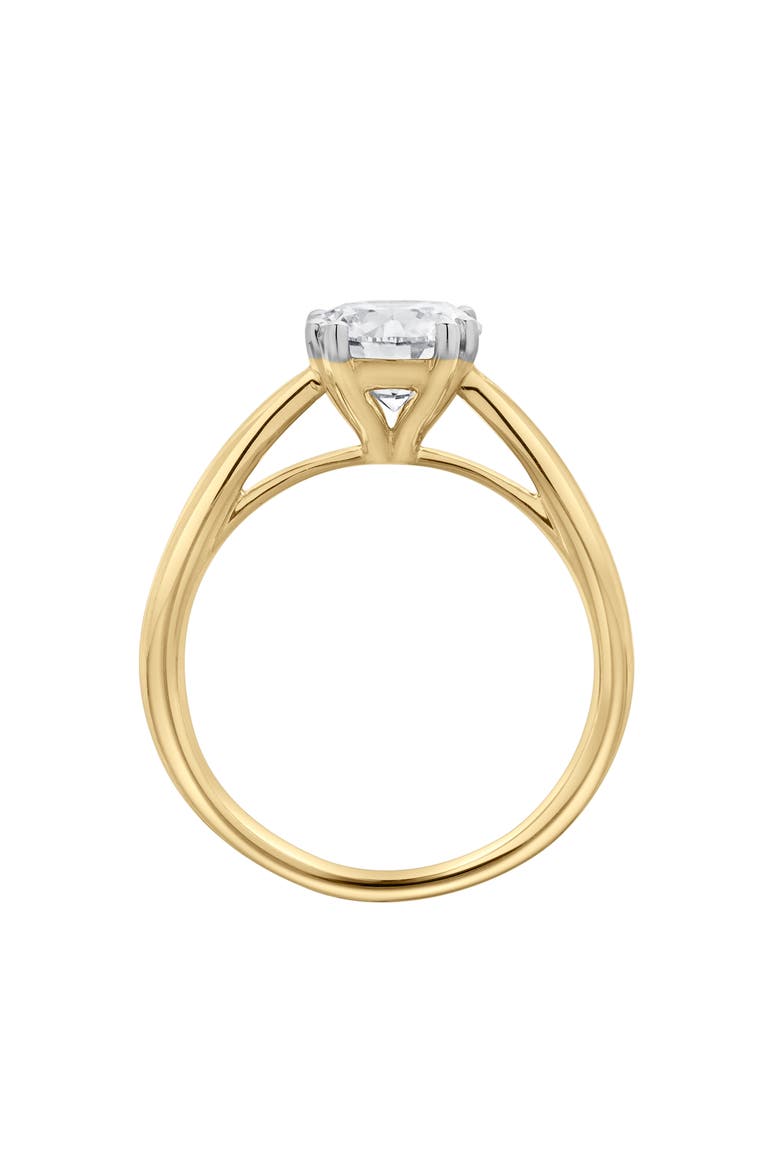 Velora 14K Gold Round Lab Grown Diamond Solitaire Ring - 1.5 Ct, Alternate, color, 14K Yellow Gold