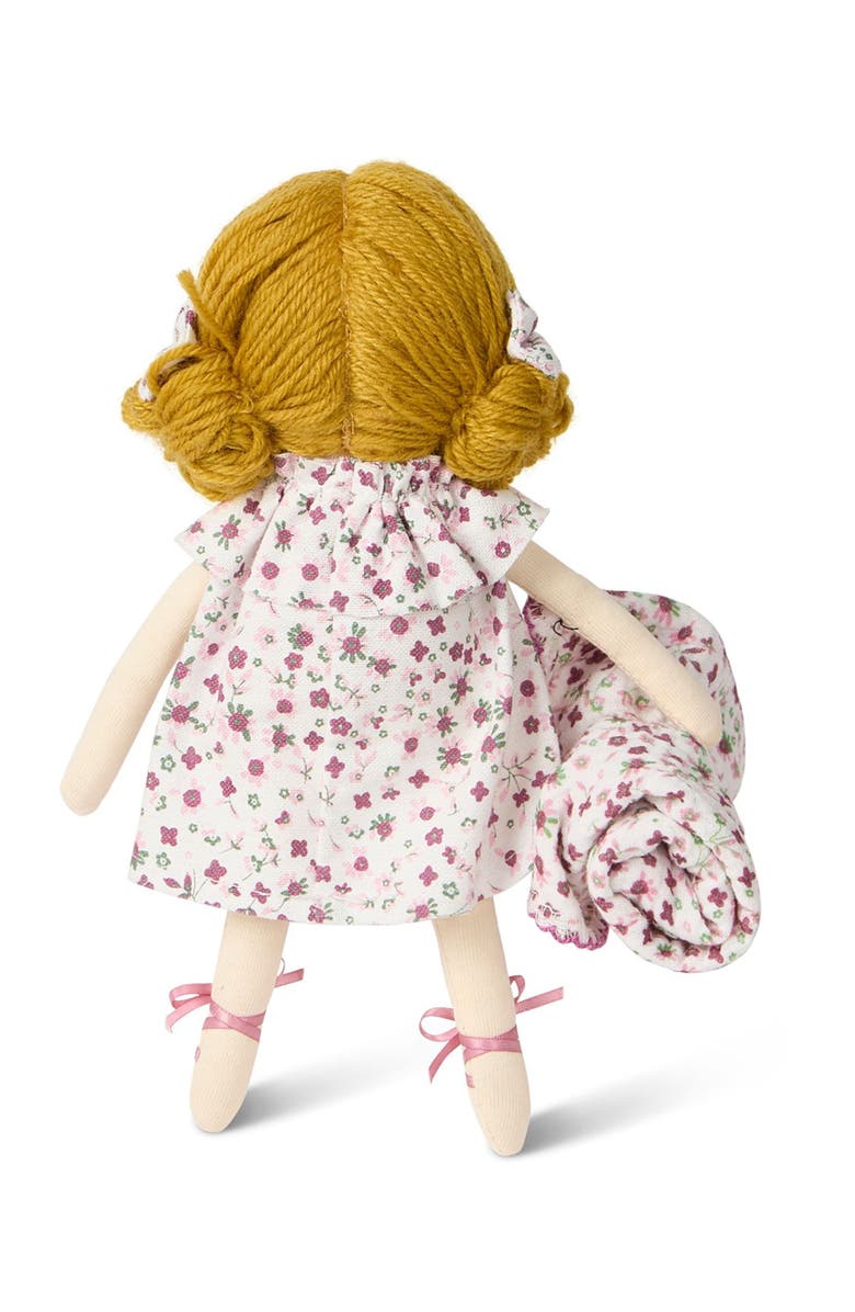 MiniMoi 2 Piece "Luna" Mini Rag Doll and Security Blanket Set, Alternate, color, Winter White