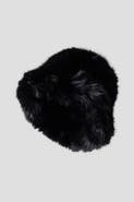 Natori Faux Fur Solid Faux Fur Bucket Hat
