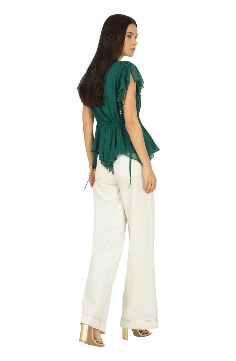 SECRET MISSION Thea Top, Alternate, color, Persian Green