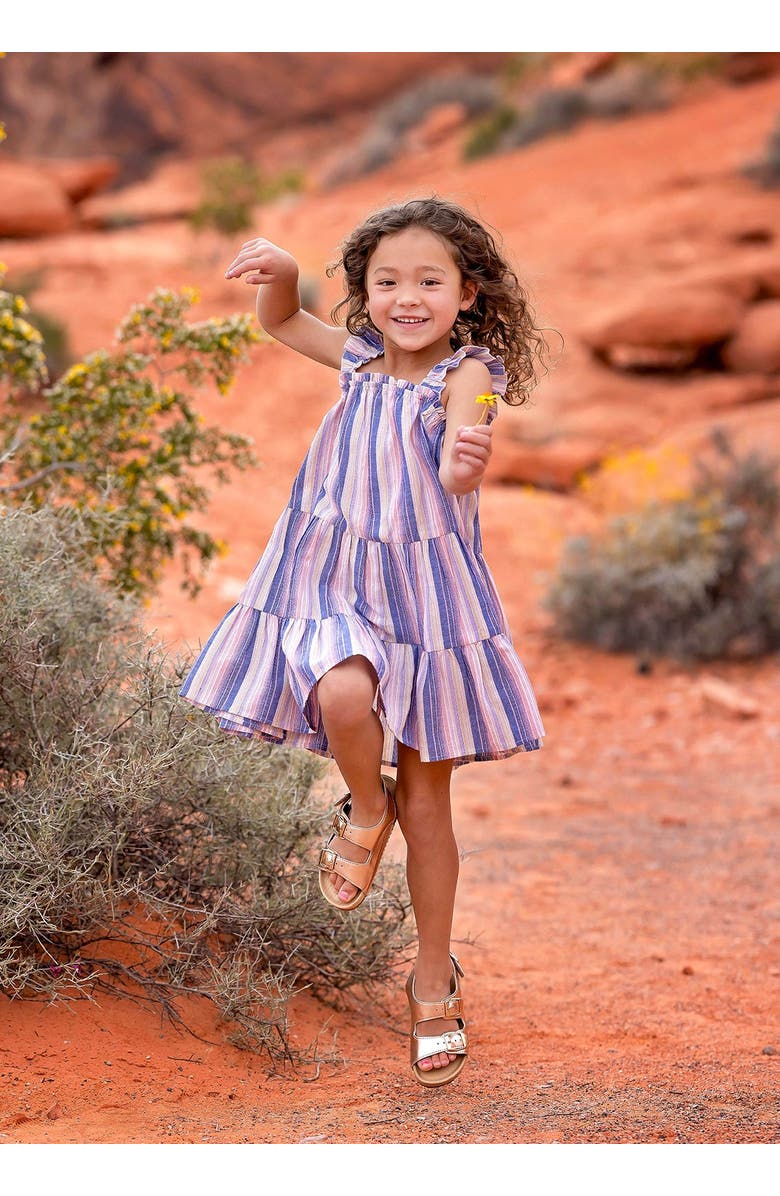 Mabel + Honey Riley Rose Dress, Alternate, color, Purple