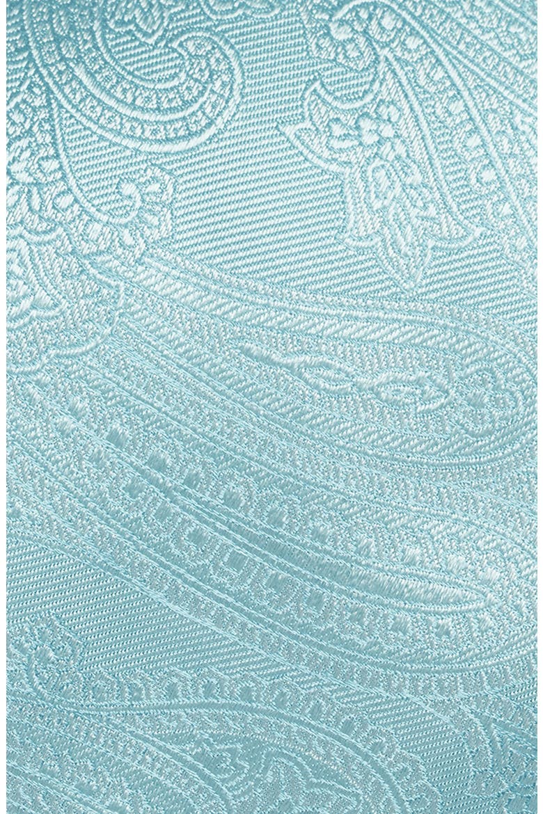 Paisley Silk Tie, Alternate, color, LIGHT BLUE