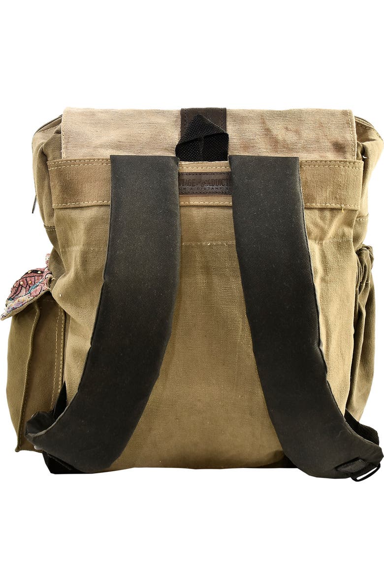VINTAGE ADDICTION Recycled Military Tent Backpack | Nordstromrack
