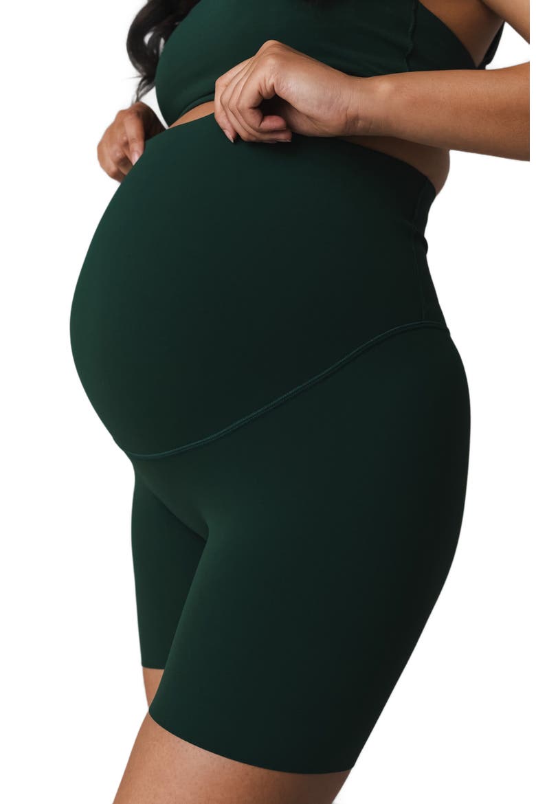 Cloud II Maternity Volley Short, Alternate, color, FOREST