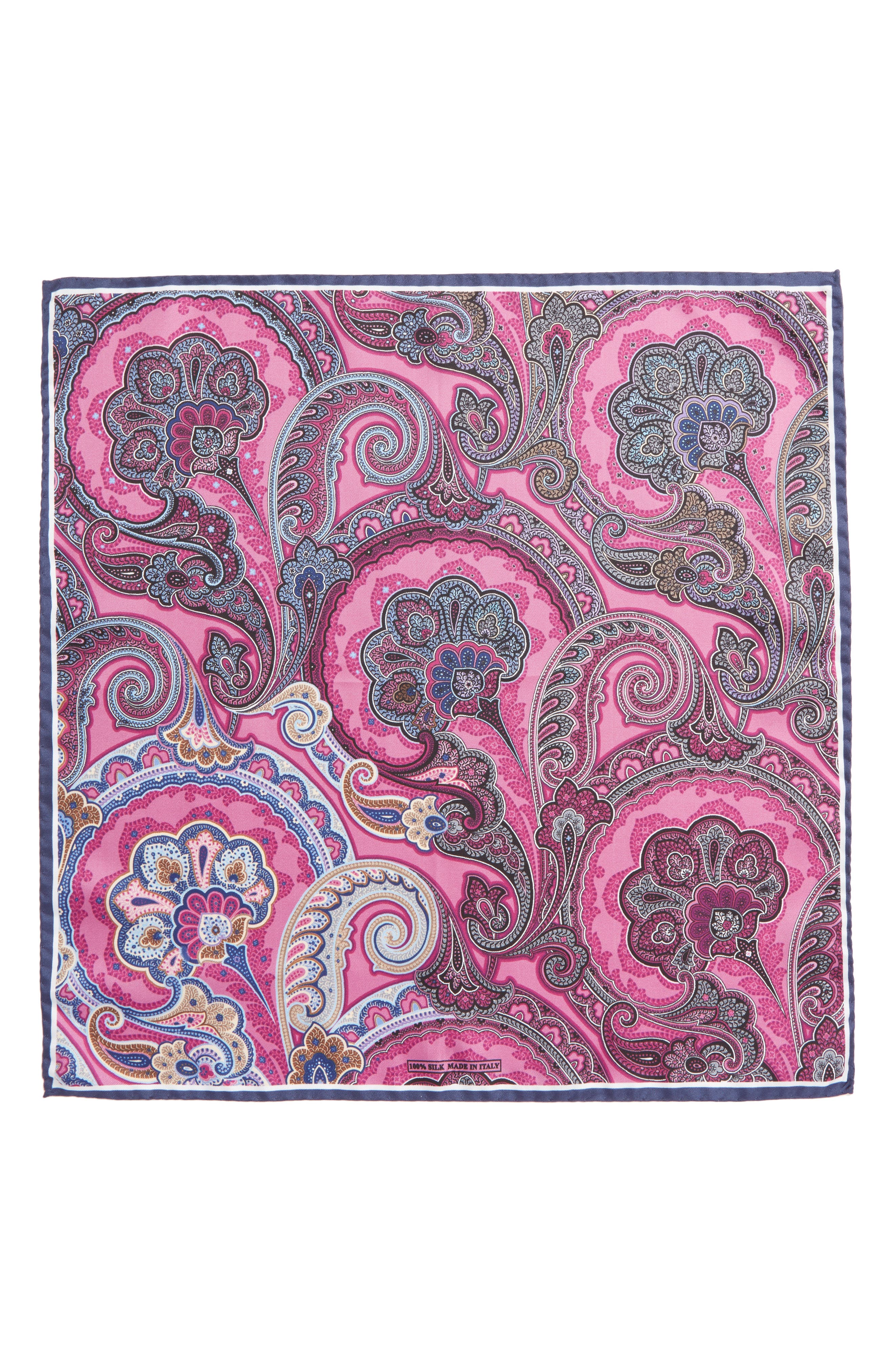 Nordstrom Paisley Silk Pocket Square (Men) | Nordstromrack
