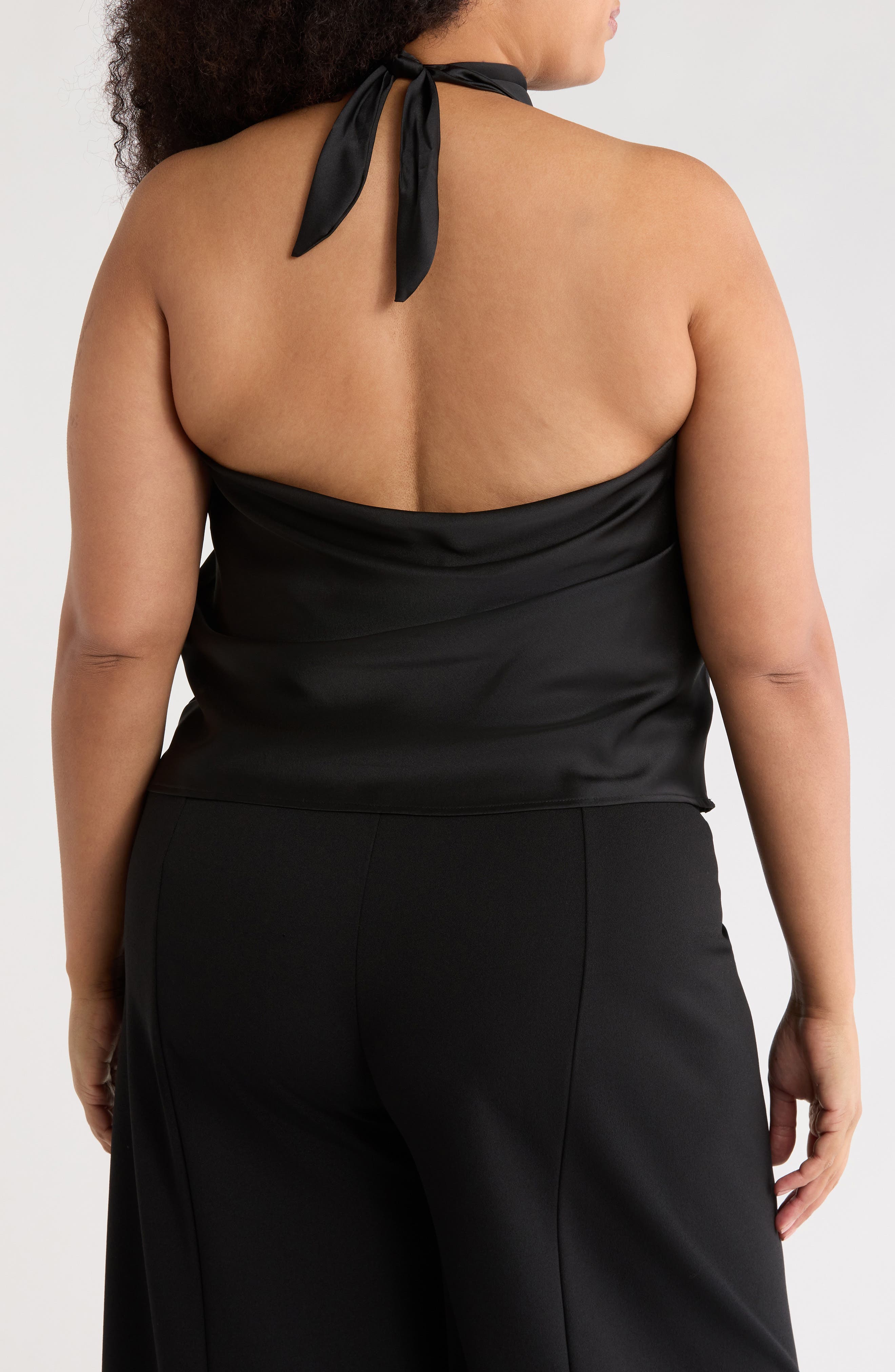 Satin Halter Top - image 2