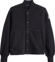 Canada Goose Hudson Black Label Fleece Bomber Jacket