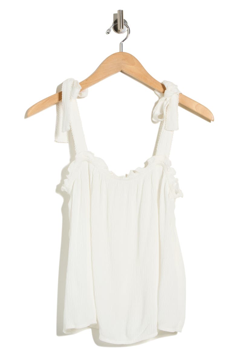 Shoulder Tie Boho Cami, Alternate, color, IVORY