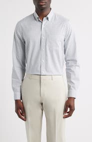 Nordstrom Payne Grid Check Button-Down Shirt