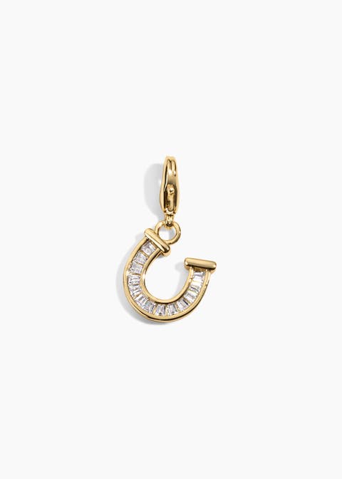 Giddy Up Horseshoe Charm