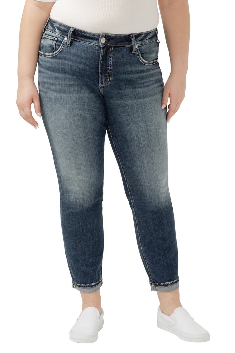 Boyfriend Jeans, Main, color, INDIGO