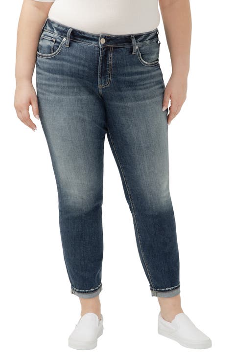 Boyfriend Jeans (Plus)