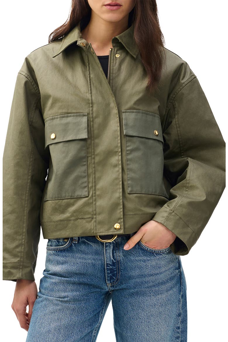 Nonie Jacket, Main, color, OLIVE