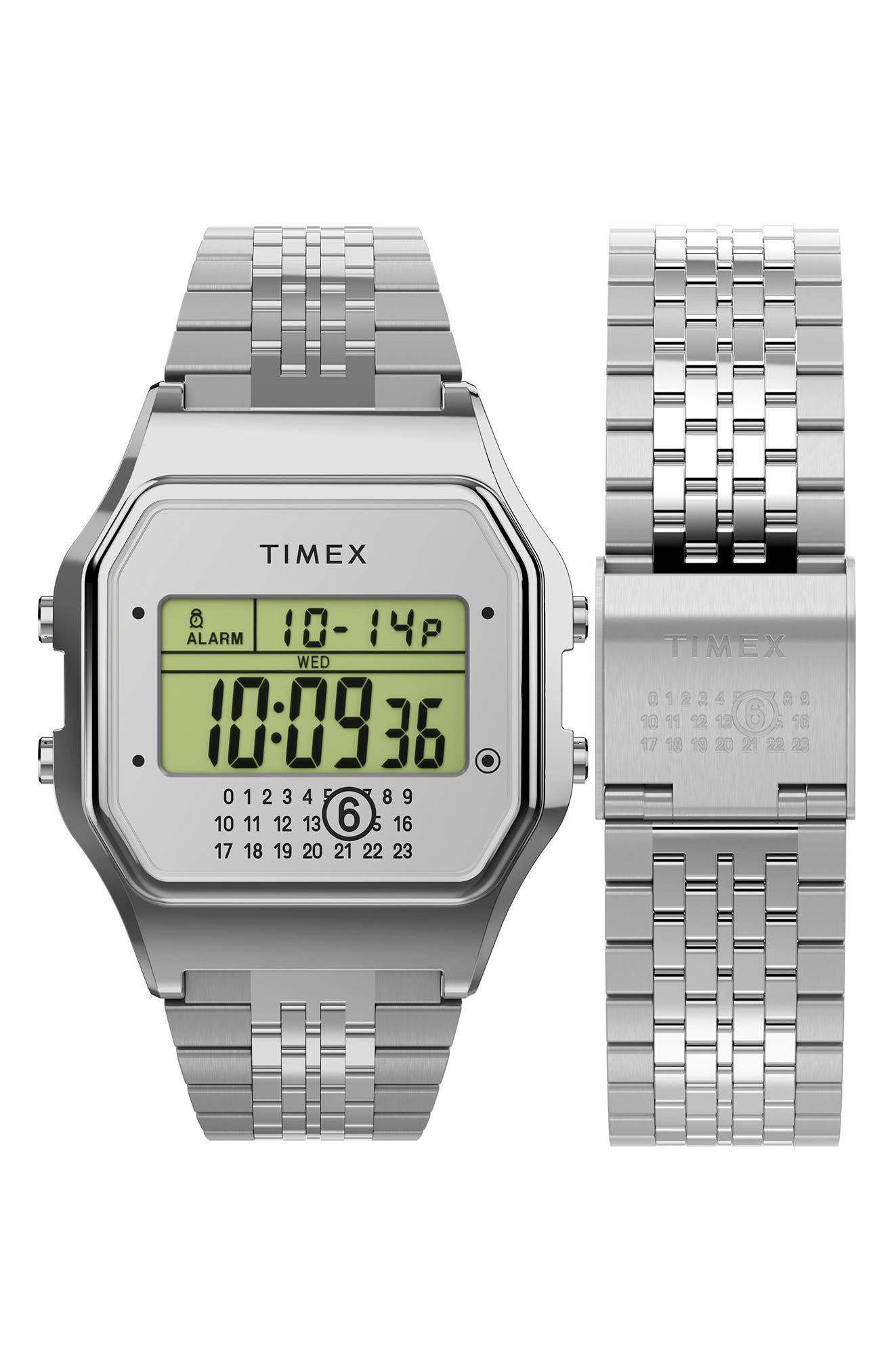 Timex® x MM6 Maison Margiela T80 Digital Chronograph Bracelet