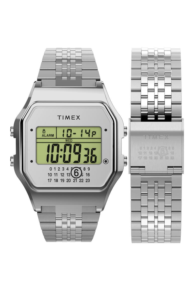 Timex® x MM6 Maison Margiela T80 Digital Chronograph Bracelet