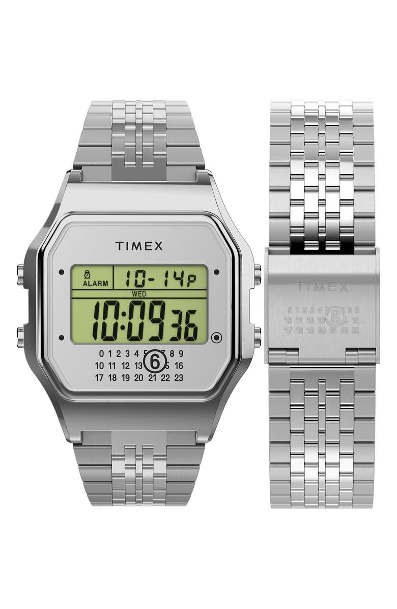 Timex® x MM6 Maison Margiela T80 Digital Chronograph Bracelet