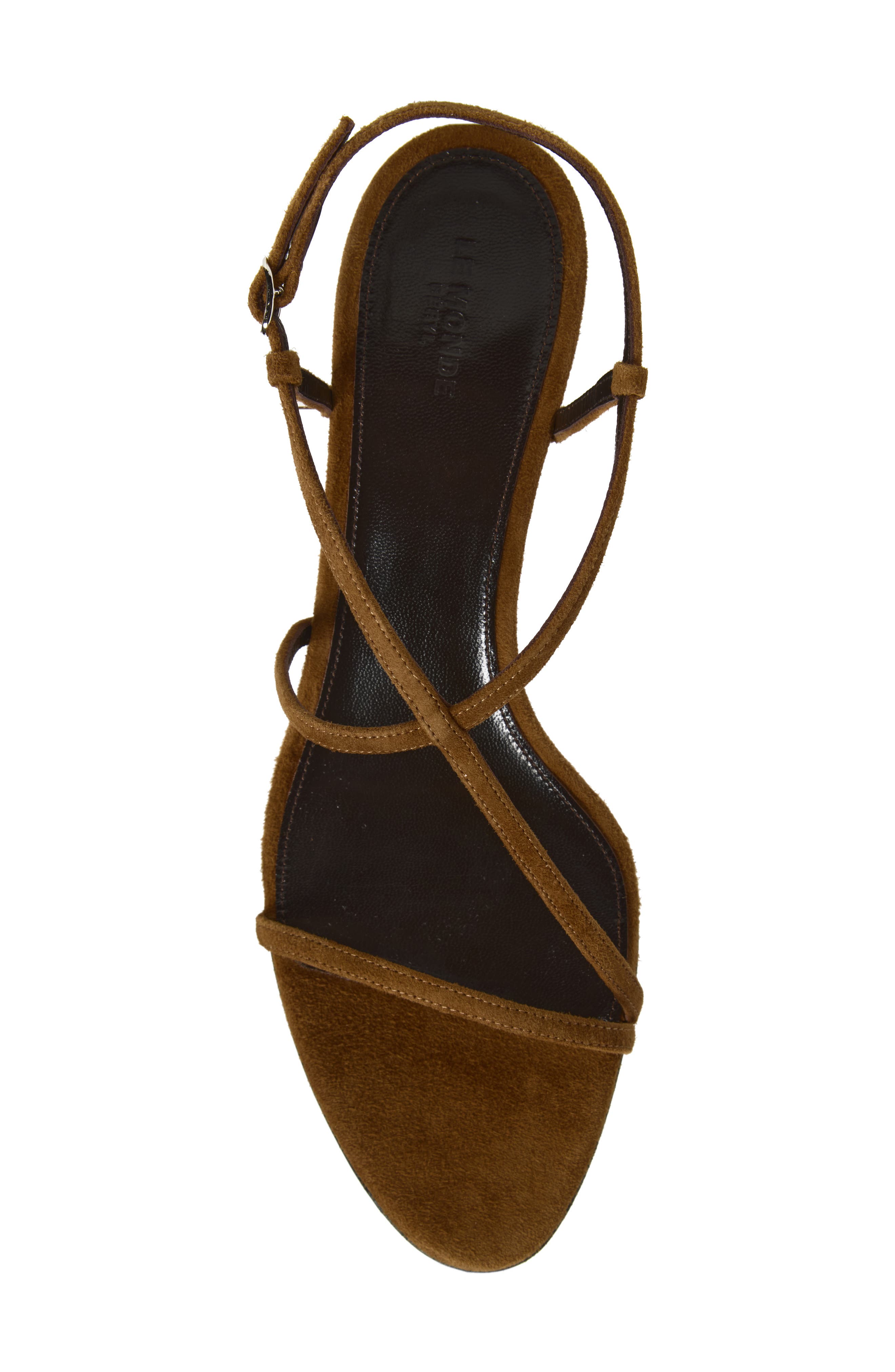 Rio Kitten Heel Sandal, Alternate, color, BROWN