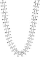 Open Edit Bold Ball Chain Collar Necklace