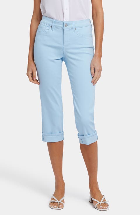 Marilyn Straight Leg Capri Jeans