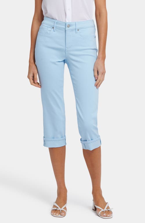 Nydj Marilyn Straight Leg Capri Jeans In Aquatic