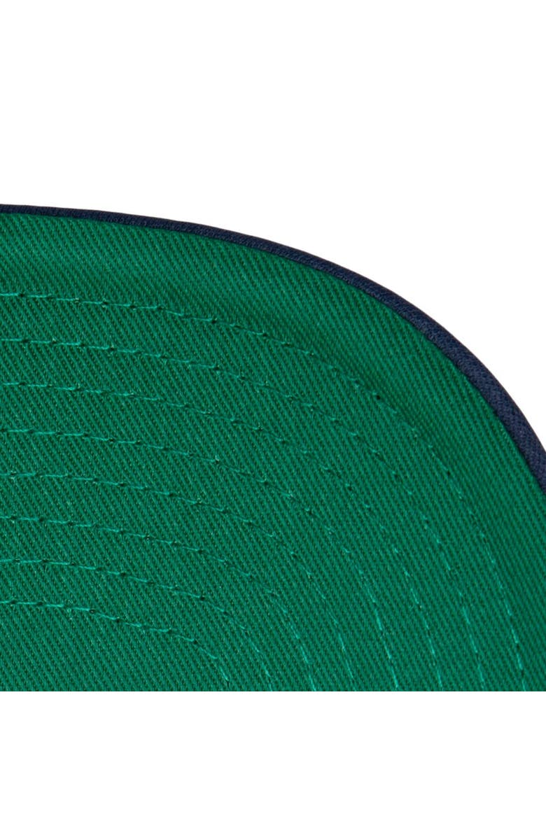 Mitchell & Ness Men's   Navy Atlanta Braves Sideline Trucker Adjustable Hat, Alternate, color, 