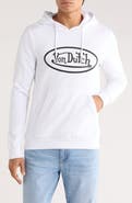 Von Dutch Logo Cotton Graphic Hoodie