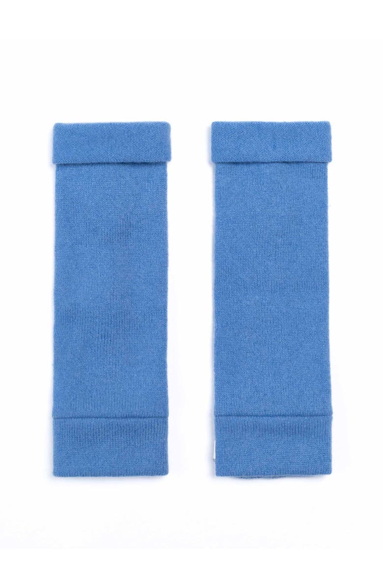 Celtic & Co. Neckwarmer, Beanie And Glove Bundle, Alternate, color, Denim Mix