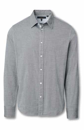 Tomlin Cotton Dobby Button-Up Shirt